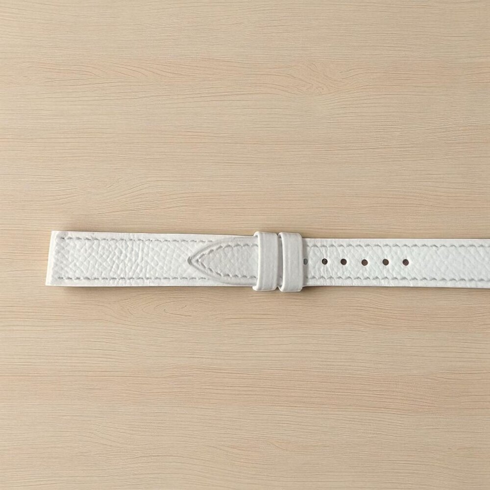 Hermès Cape Cod Double Tour Watch Strap 31mm SH White Leather – New - Picture 6 of 9